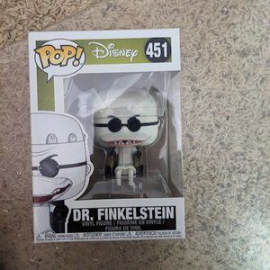 Funko Pop! Disney Dr. Finkelstein Vinyl Figure - White, Black, Green